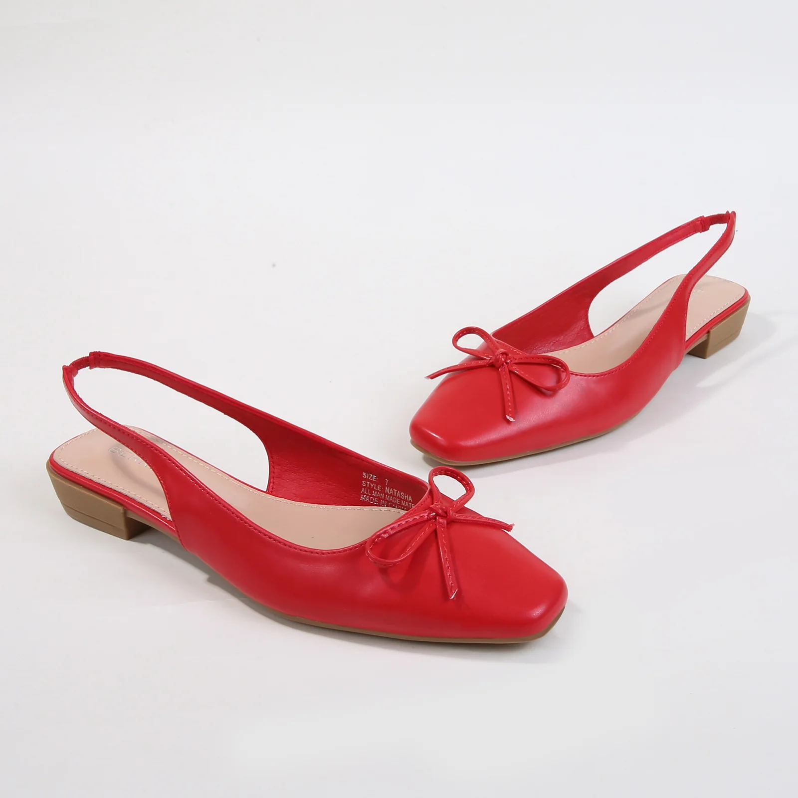 Natasha Dainty Bow Slingback Flats - Image 6
