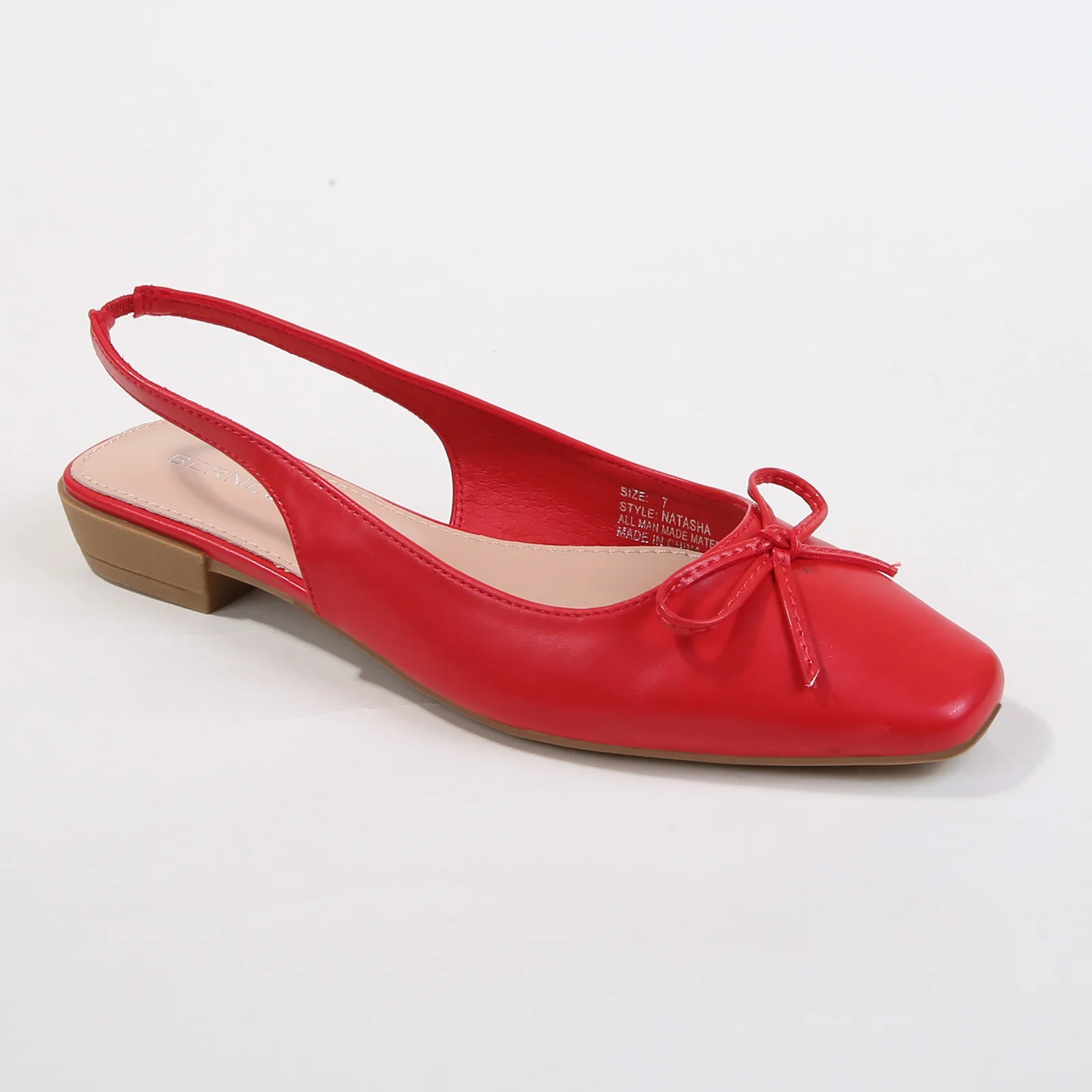 Natasha Dainty Bow Slingback Flats - Image 8