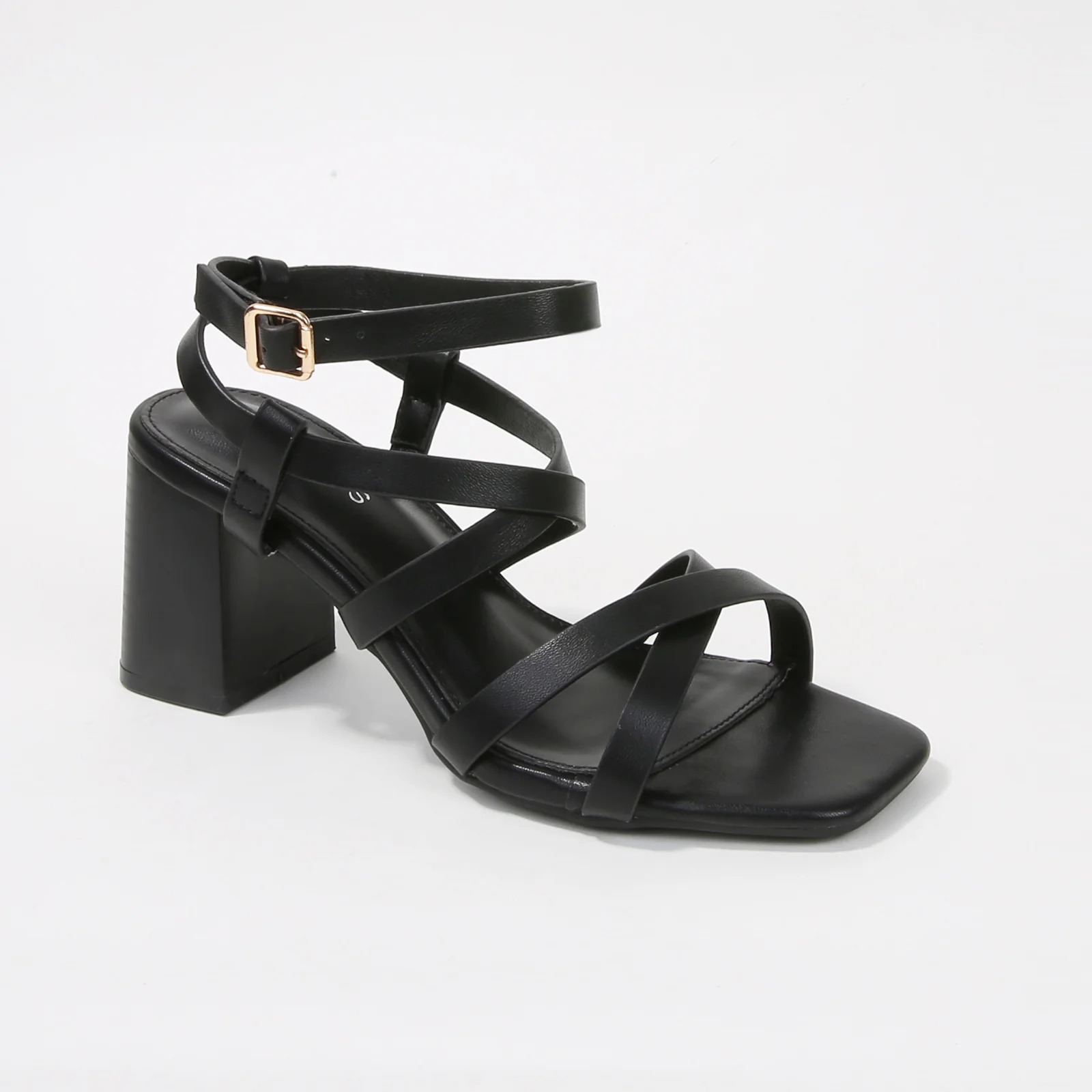 Roberta Ankle Strap Block Heel Sandals - Image 6