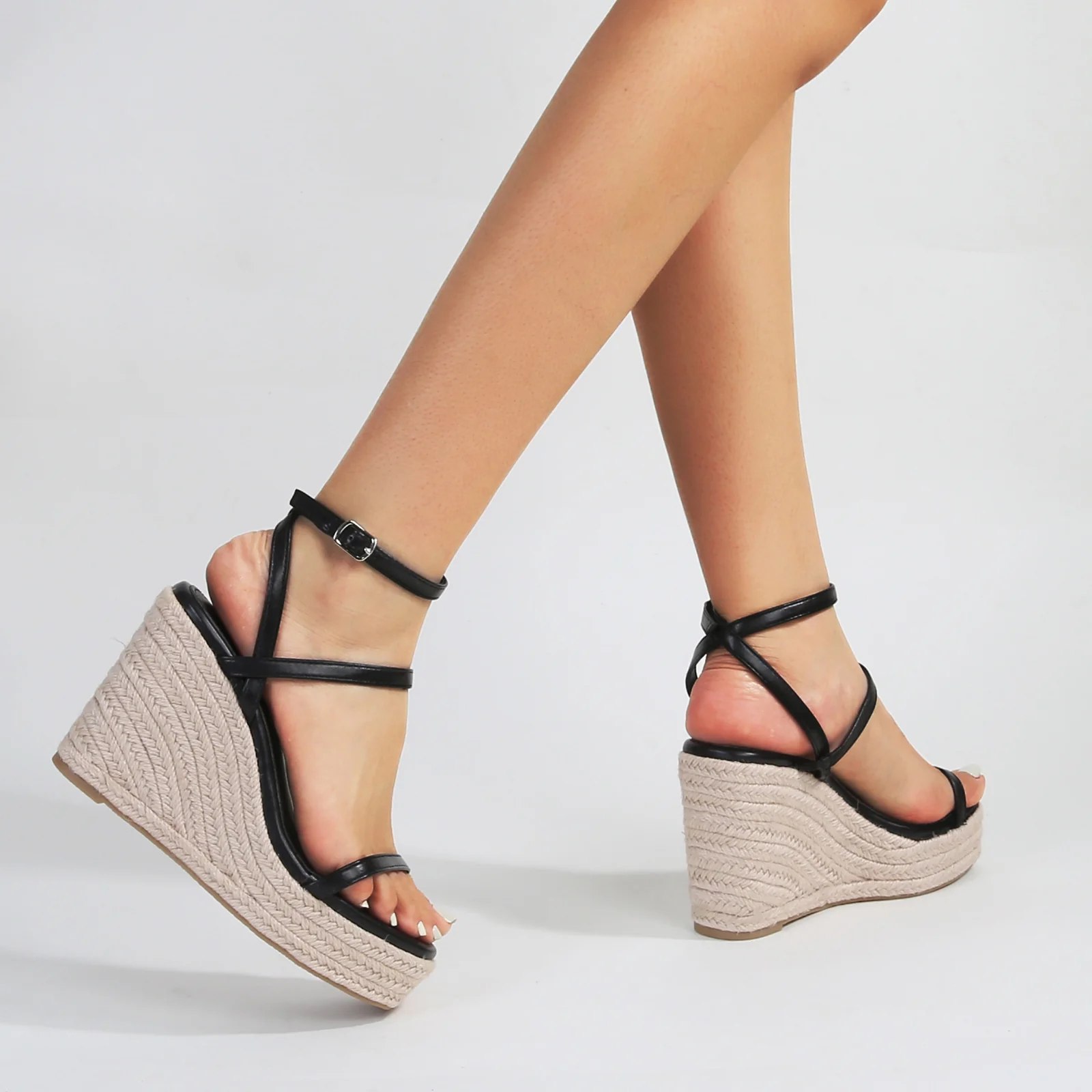 Rosie Espadrille Wedge Sandals - Image 10