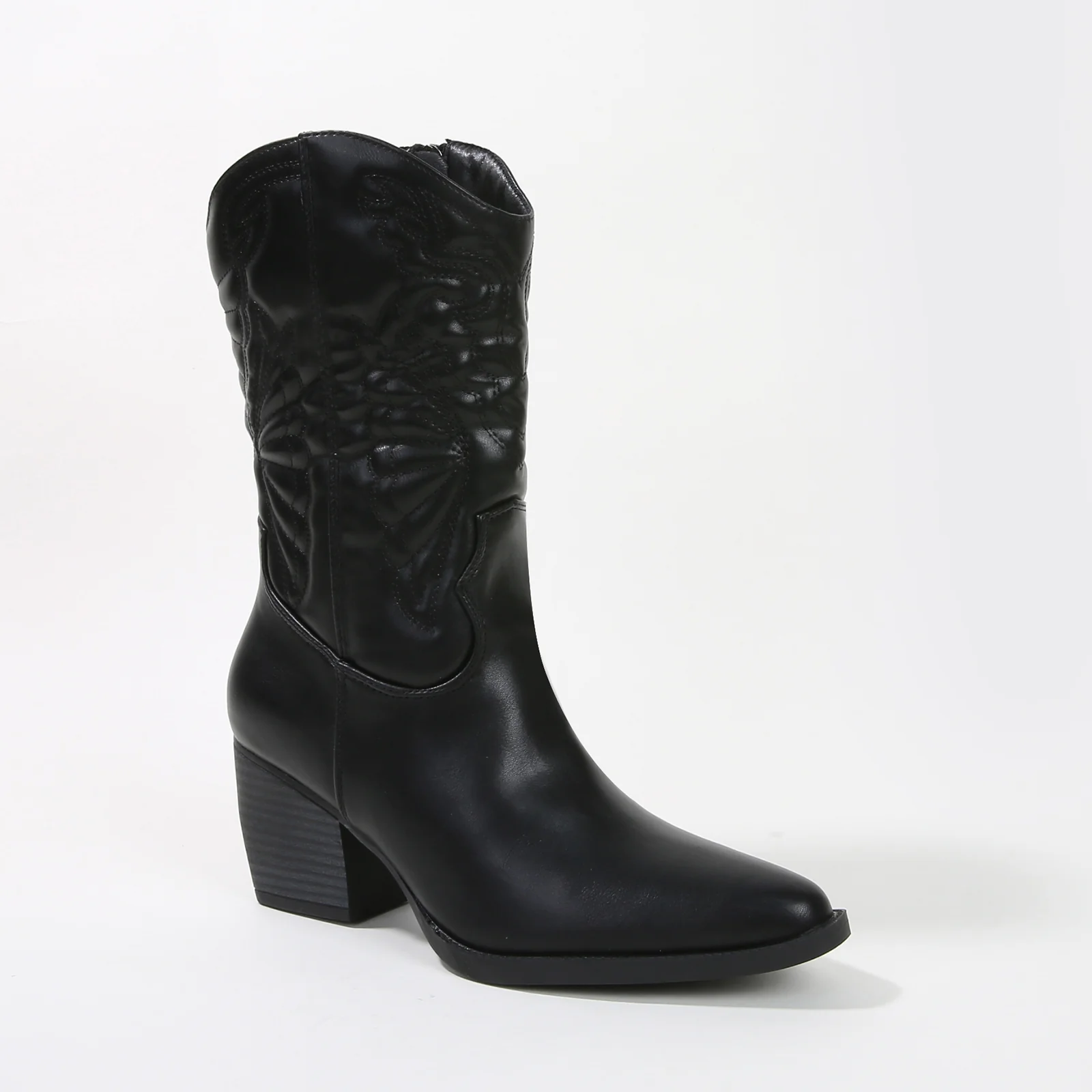 Texas Classic Embroidered Cowboy Boots - Image 13