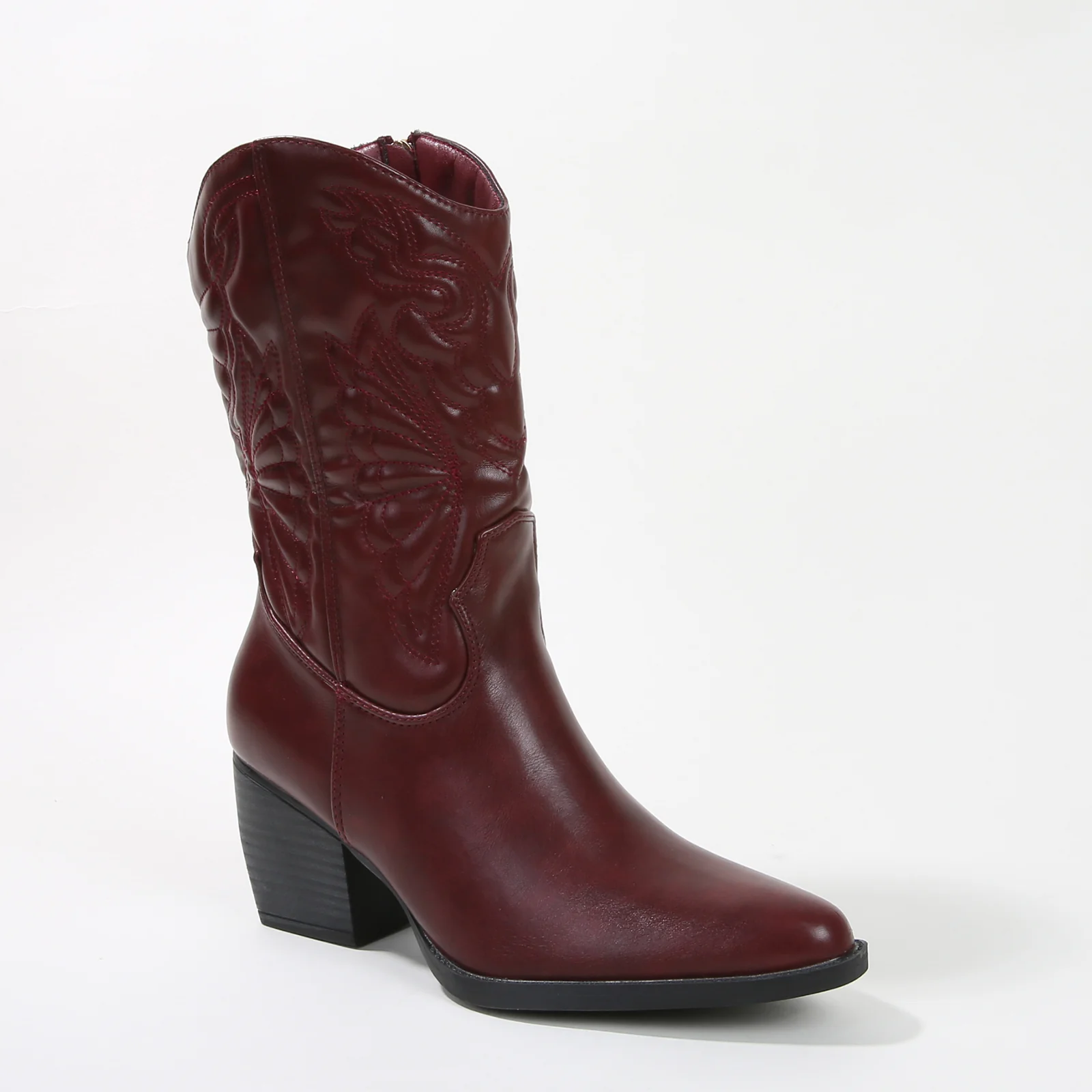 Texas Classic Embroidered Cowboy Boots - Image 24