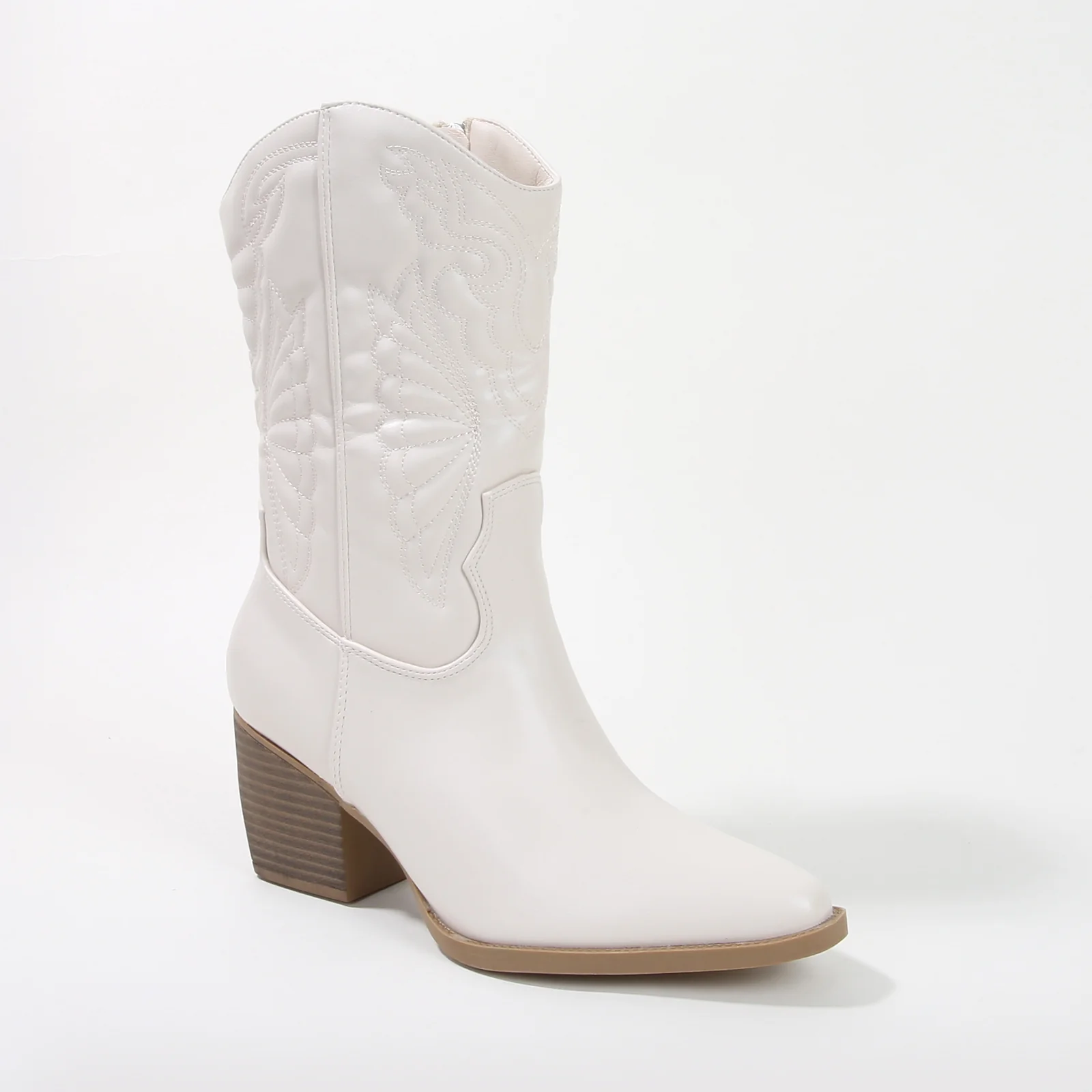 Texas Classic Embroidered Cowboy Boots - Image 30