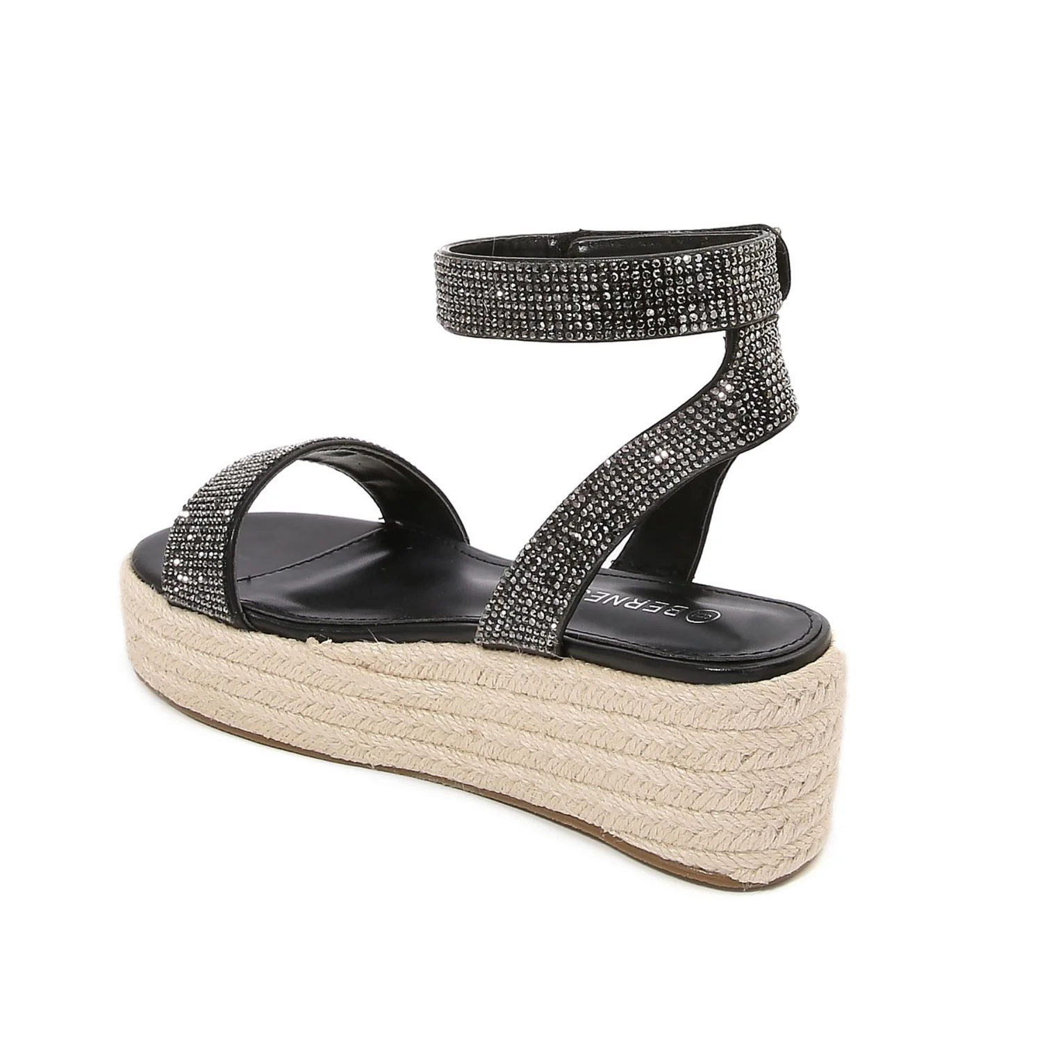 Thea Rhinestone Embellished Platform Espadrille Sandals - Image 12