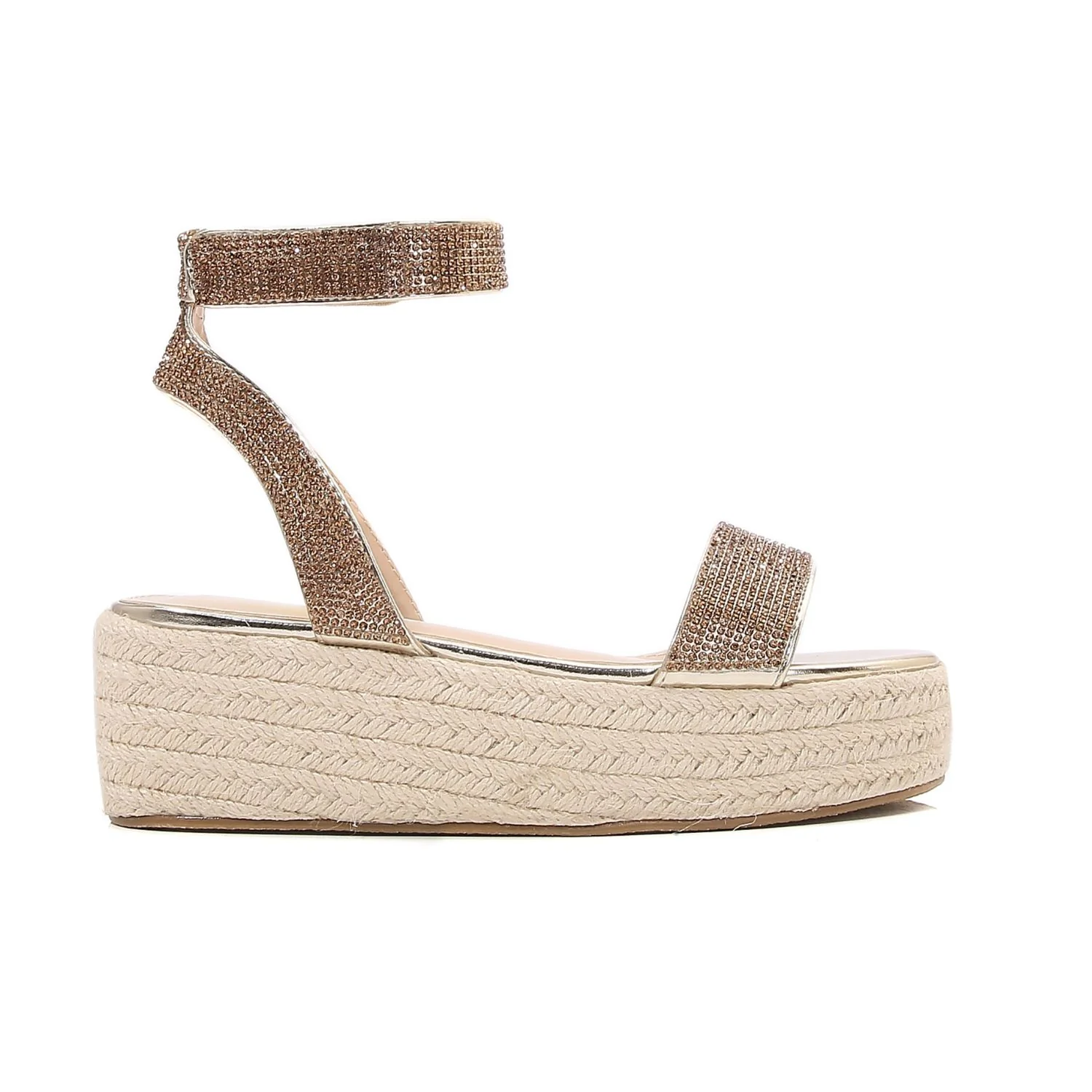 Thea Rhinestone Embellished Platform Espadrille Sandals - Image 14