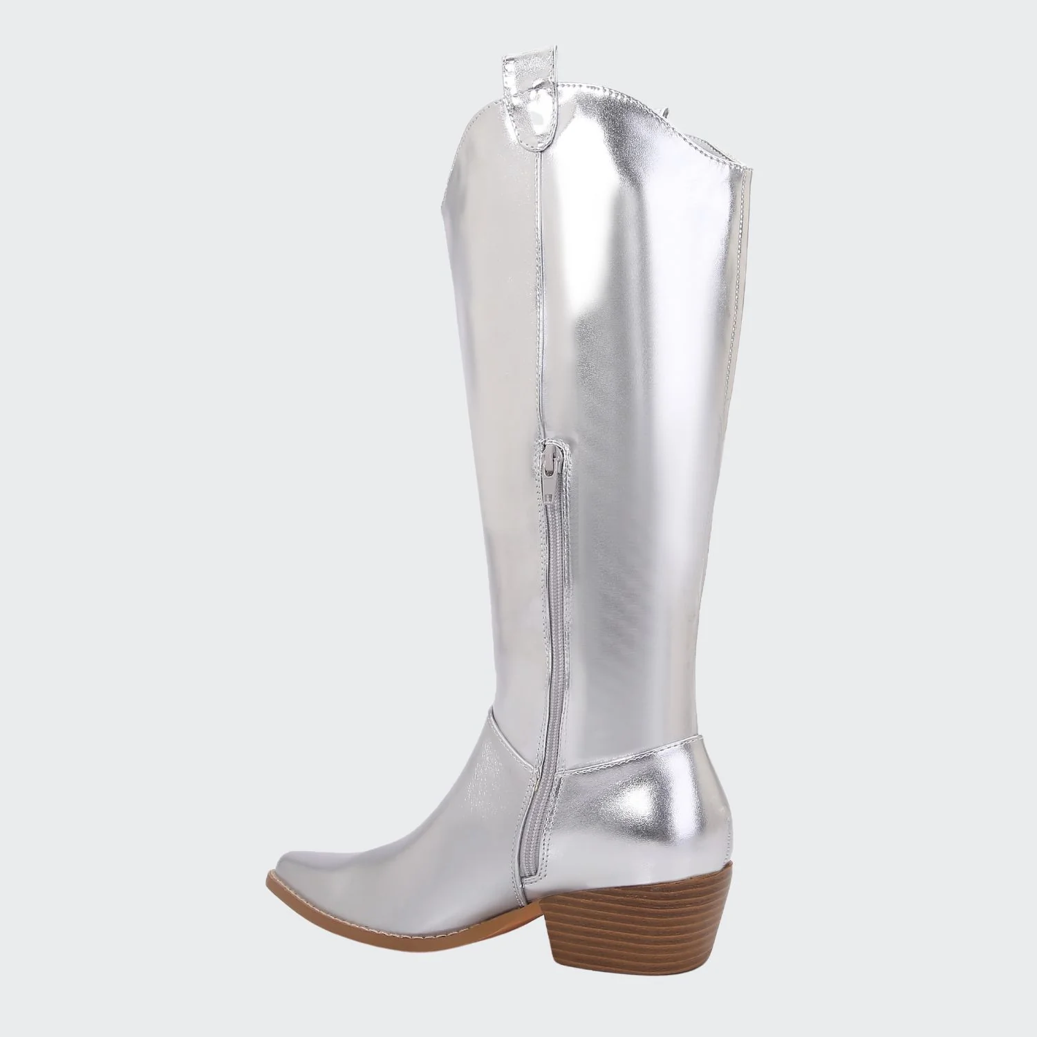 Vanessa Minimalist Mid-Calf Western Boots - Image 16