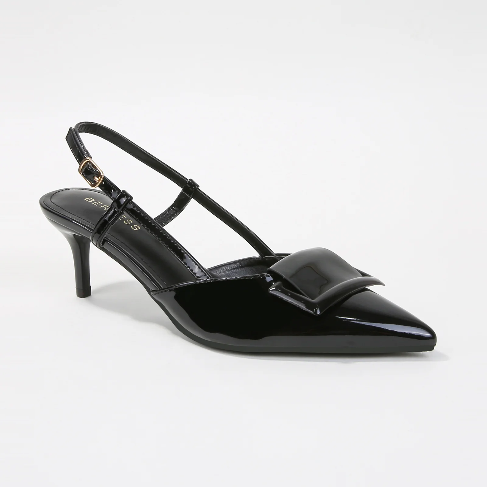 Vava Patent Buckle Slingback Heels - Image 13