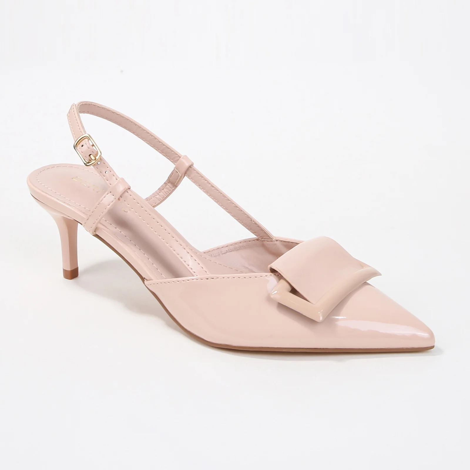 Vava Patent Buckle Slingback Heels - Image 17